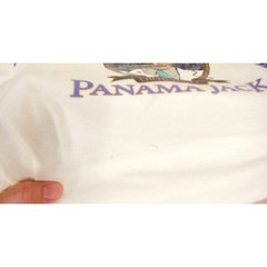 Vintage Panama Jack Mens T Shirt Marco Island Monocle 90s Single Stitch Large