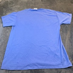 ComfortWash Hanes Alaska Retreat Graphic T-Shirt Blue Mens Large Ring Spun