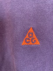 Nike NRG ACG Embroidered Lungs Tee-Heavyweight Cotton-Men’s S-Deep Burgandy