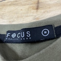FOCUS Quality Wear T Shirt Mens M Shark Mouth Graphic Tee Camo Green Maxi Star M