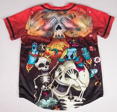 Peekaboo Gen V Reversible Baseball Jersey Small Limited Edition Rave Dubstep