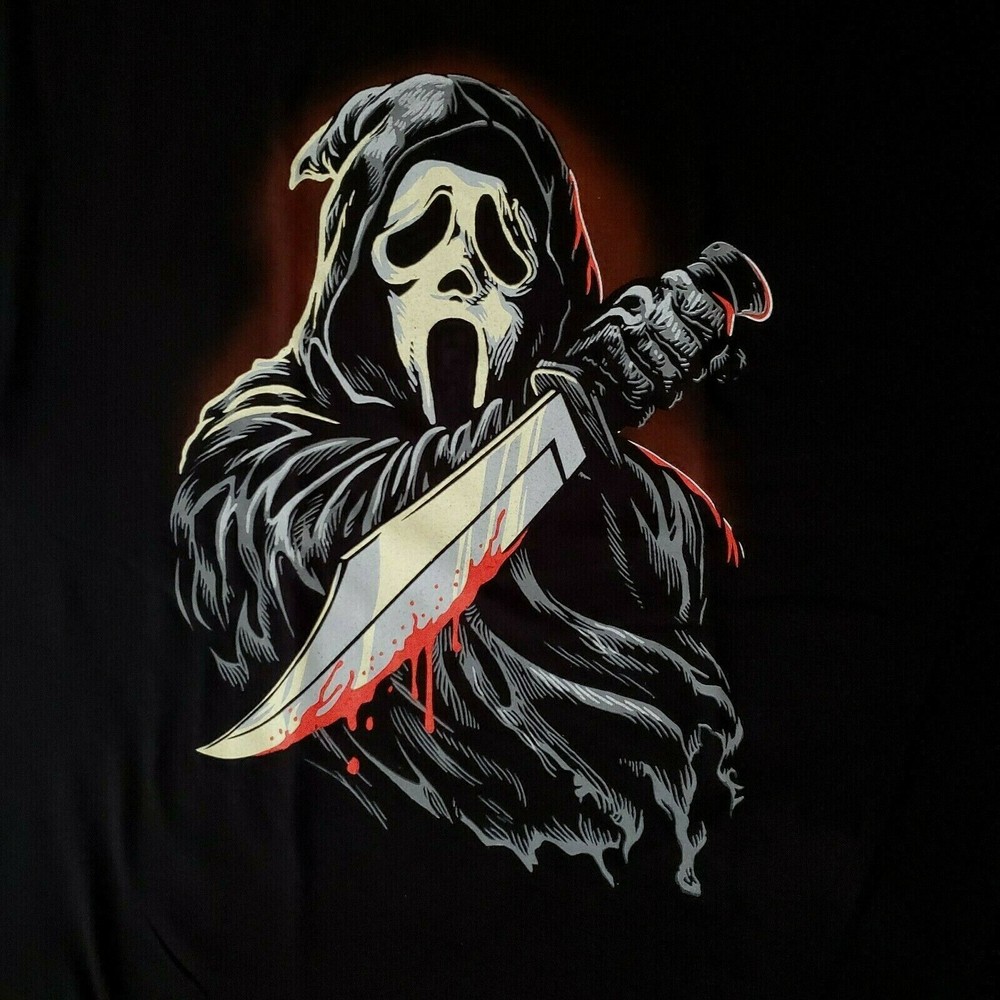 FREE SAME DAY SHIPPING Brand New SCREAM Classic GHOSTFACE Shirt XL