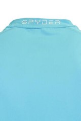 Spyder Men’s T-Shirt Aqua Blue UPF30+ Rash Guard L/S (S01A)