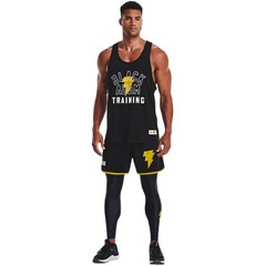 Under Armour Project Rock Black Adam Tank Training Men’s Size 2XL XXL