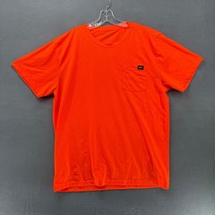 Genuine Dickies Mens XLT Safety Orange Pocket T-Shirt Performance Workwear