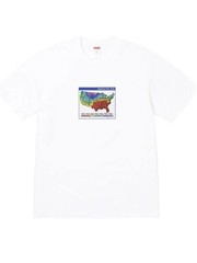 SUPREME WEATHER TEE WHITE SIZE MEDIUM 100% AUTHENTIC BRAND NEW FW23! NEVER WORN!