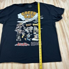 Green Day Dookie Band T-Shirt Size XL Black Music Punk 90’s