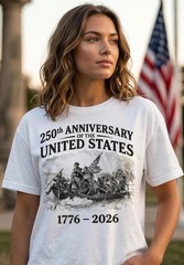 USA 250th Anniversary Shirt 1776-2026, America 250 Patriotic Tee, Revolutionary