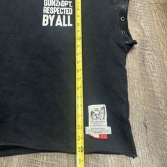 Gunzinii Mens Gunz DPT Respected By All Crew Neck T-Shirt Large Sold Out!!