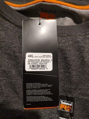 TIMBERLAND PRO TB0A1HVN – Men’s 4XL Base Plate Long Sleeve Regular T-Shirt