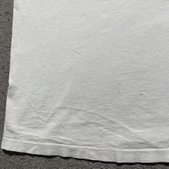 Vintage Old Navy T Shirt Mens Large White Single Stitch Distressed USA Made 1990