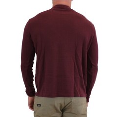 True Classic Men’s T-Shirt Waffle Collection Modal Tee, Crew Neck, Long Sleeve