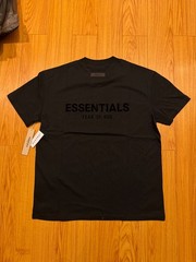 Fear of God Essentials T-Shirt Shorts Set Black NWT XS-L Fast Shipping
