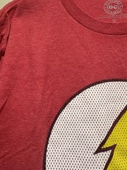 DC Comics Originals The Flash Logo Red Graphic Print Men’s Regular Fit Tee M