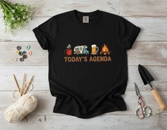 Camping Lifestyle Funny Quote Comfort Tee Shirt Gift Idea Men Women Unisex
