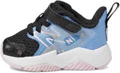 New Balance Rave Run V2 Bungee Lace with Top Strap Shoe, Lilac Glo/Sky Blue/Pixe