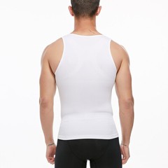 Men Gynecomastia Compression Shirts Slimming Undershirt Tank Top Abs Body Shaper