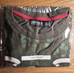 Y2K Contender Cheddar Money 100 Dollar Bill Green Short Sleeve Crew XL Tee Shirt