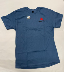 MOPAR VINTAGE SIGN LOGO PARTS & ACCESSORIES – INDIGO Blue T-Shirt (Licensed)