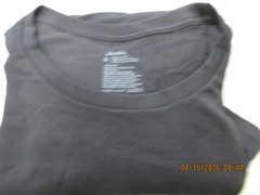 1 NWOT Jockey Men’s Black Crew Tee T-Shirt Size Large 42-44