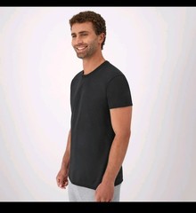 Hanes T-Shirt 6-Pack Men’s ComfortSoft TAGLESS Crewneck Short Sleeve Tee Value