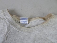 Lot of 6 Vintage Railroad Train T-Shirts Size 2XL – White – Worn and Yellowed