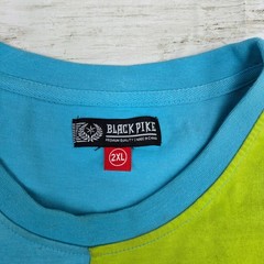 Black Pike T-Shirt Mens 2XL Blue Green Panther Always Bet On Black Dirty