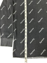 Supreme x Hanes Thermal Shirt Large Black Logo FW20 Waffle Knit Long Sleeve