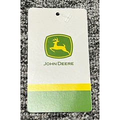 John Deere Mens Graphic T-Shirt Black Short Sleeve Moline Ill Logo AB1010 NWT M