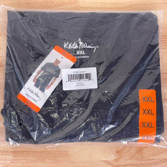 NWT Keith Haring Men’s 2XL T-Shirt Black Short Sleeve Graphic Tee Dancing People