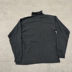 Vintage Fruit Of The Loom Casualwear Men’s XL Turtleneck Long Sleeve Shirt Black