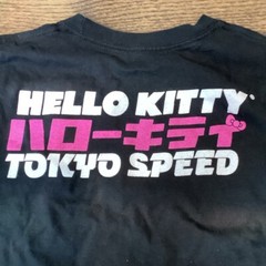 Sanrio Hello Kitty Tokyo Speed Tshirt Size Large
