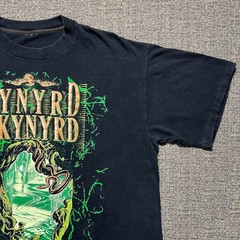 Vintage 90s 1993 Lynyrd Skynyrd World Tour T Shirt Mens Black Rock Band Large