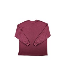 Galaxy by Harvic Men’s Waffle Knit Thermal Shirt Red Long Sleeve XXL