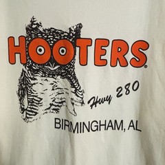 Vintage Y2K Hooters Birmingham AL T-Shirt XL Delta Magnum Weight DEADSTOCK