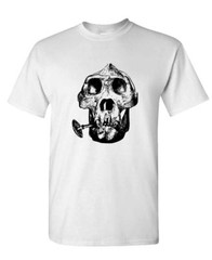 STONED APE SKULL – Unisex Cotton T-Shirt Tee Shirt
