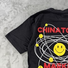 Chinatown Market Shirt Mens Small Black Smiley Atom Graphic Streetwear Tee