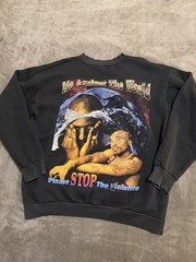 Vintage 2PAC T-Shirt “ ALL EYES ON ME” Me Against The World TUPAC Rap Crew XL