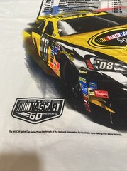 Checkered Flag Sports 2008 Nascar Sprint T Shirt Short Sleeve White XL