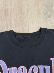 vintage 90s Dracula Sucks Single Stitch Tee XL Fashion Victim Like Goth Emo Vtg