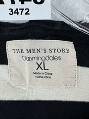 The Men’s Store at Bloomingdale’s Stripped Tee Men’s XL Short Sleeve