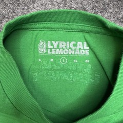 Lyrical Lemonade Men’s LARGE T-Shirt GREEN Cole Bennet Michael Jordan Hip Hop