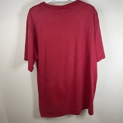 Pluma Mens Large T-Shirt Heavyweight Cotton Red Tee Made in USA Vintage 90s