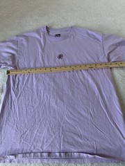 aLab Graphic Short Sleeve T-shirt In Purple Size Large