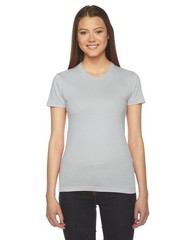 Bulk Lot 57 pc American Apparel Juniors Womens Silver T-Shirts Cotton Size Small