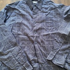 Men’s Murano Long Sleeve Button Shirt, Size Large Cotton/rayon