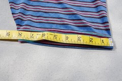 Vintage 90s Santana Striped Pocket T-Shirt Men’s L Acrylic Grunge Skater Surfer