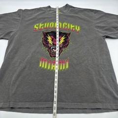 Studio City T-Shirt Men XL Gray Graphic Print Logo 100% Cotton ..#32941