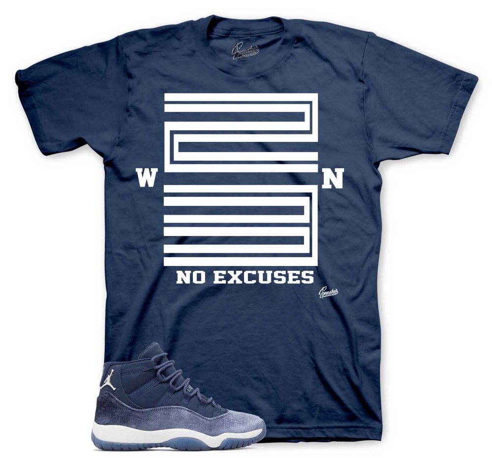 Shirt To Match Jordan 11 Midnght navy – Win 23 Sneaker Tees