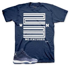 Shirt To Match Jordan 11 Midnght navy – Win 23 Sneaker Tees